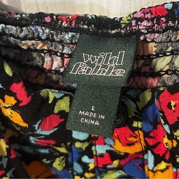 Wild Fable Floral Jumper Romper - L - Picture 2 of 8